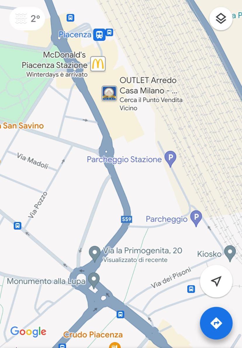 Appartamento La Lupa Piacenza Exteriér fotografie